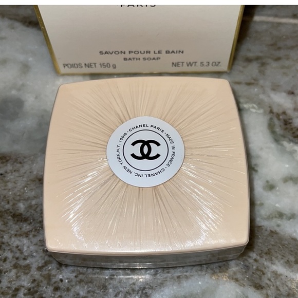 NWB CHANEL No 5 Perfumed Limited Edition BATH SOAP Savon Pour Le Bain 5.3 oz - Picture 4 of 4